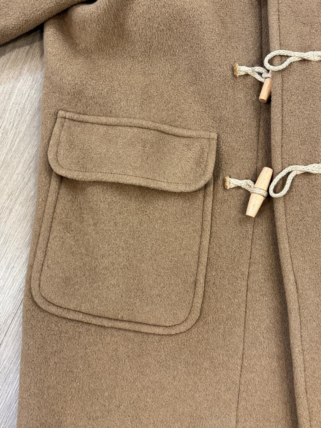 런던트레디션 뉴 VICUNA 오버사이즈 더플코트 - 38사이즈 상품이미지5