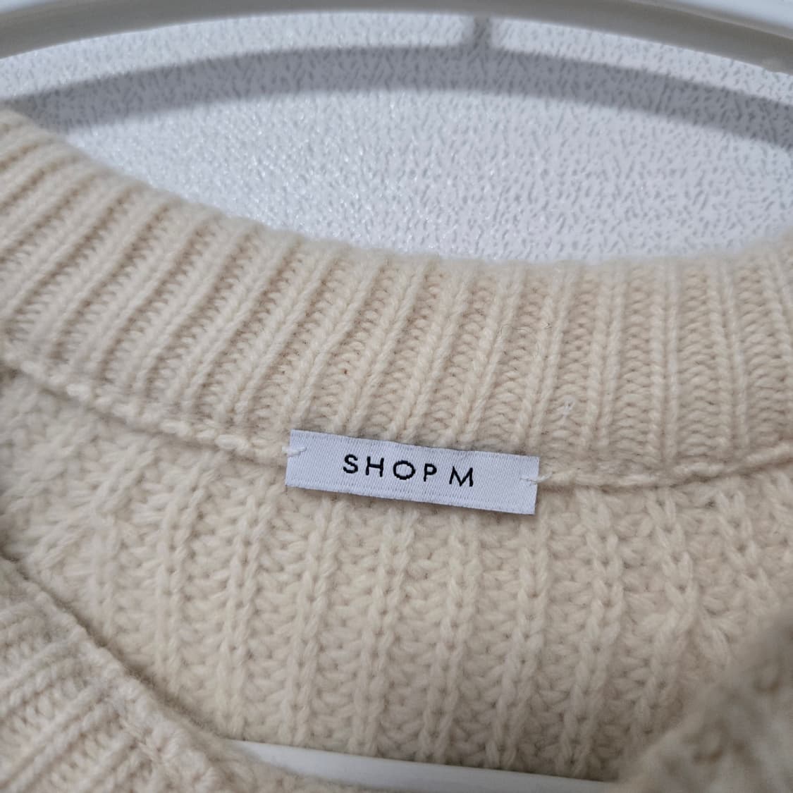샵엠 캐시미어 니트 / 여성 니트 / 여자 니트 상품이미지5