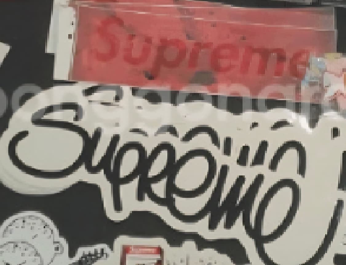 슈프림 레어스티커 팝니다(정품) 상품이미지1