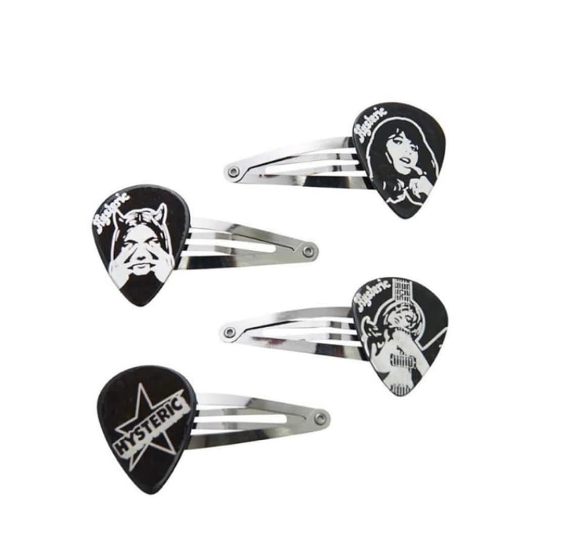 히스테릭글래머 기타 피크 헤어핀 세트 상품이미지1