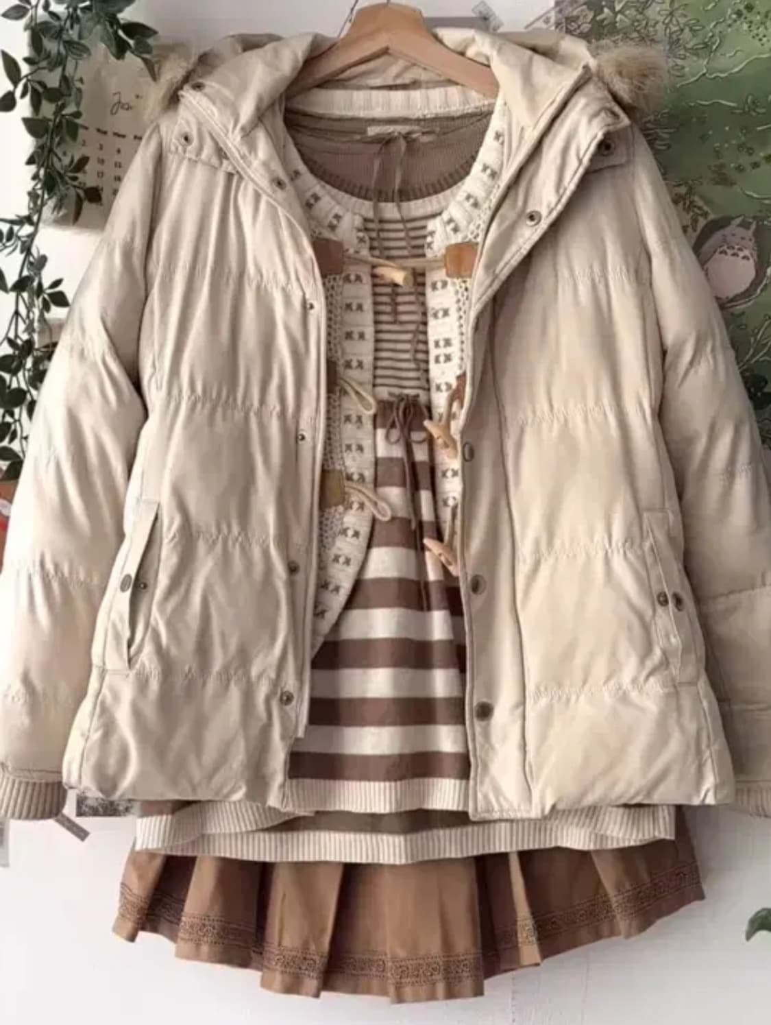 빈티지 코모레빈티지 코디 셋업 세트 상품이미지1