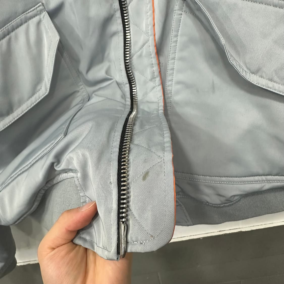 보세 멀티지퍼 봄버 자켓 상품이미지5