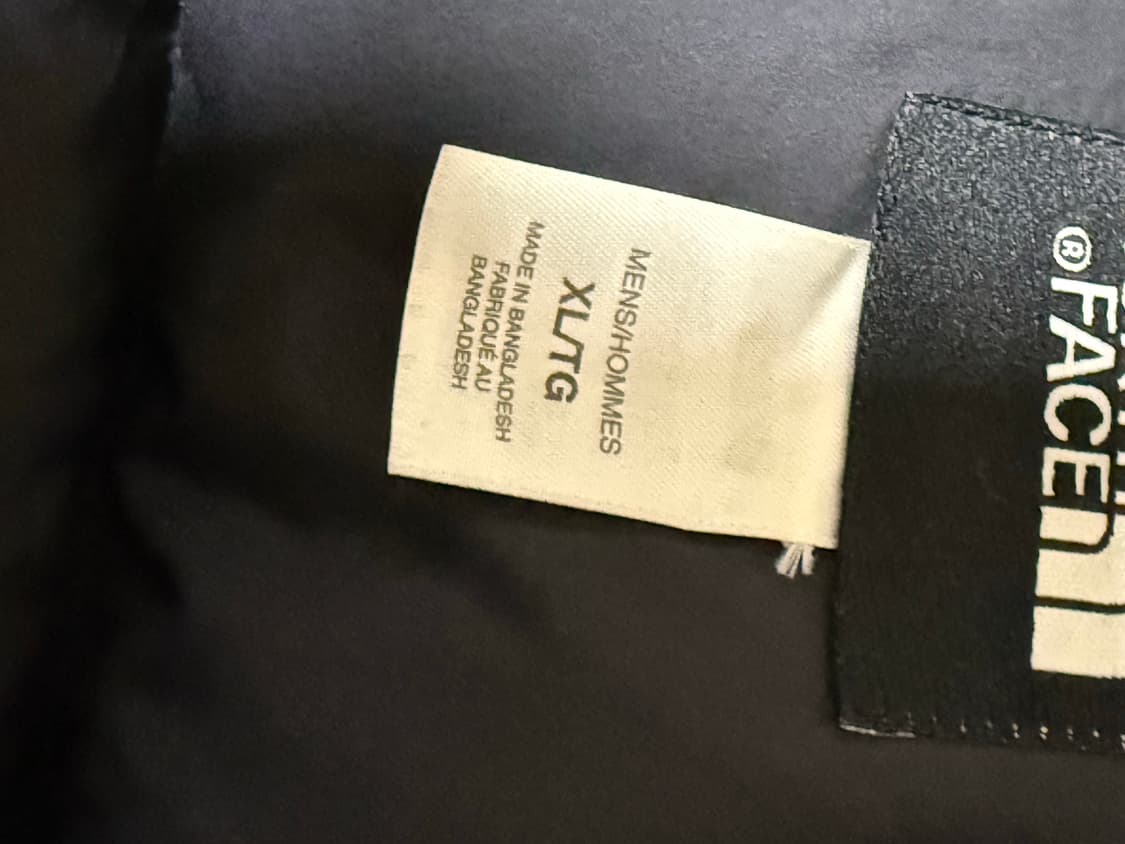 [XL] 빈티지 노스페이스 눕시 센터로고 블랙 상품이미지3