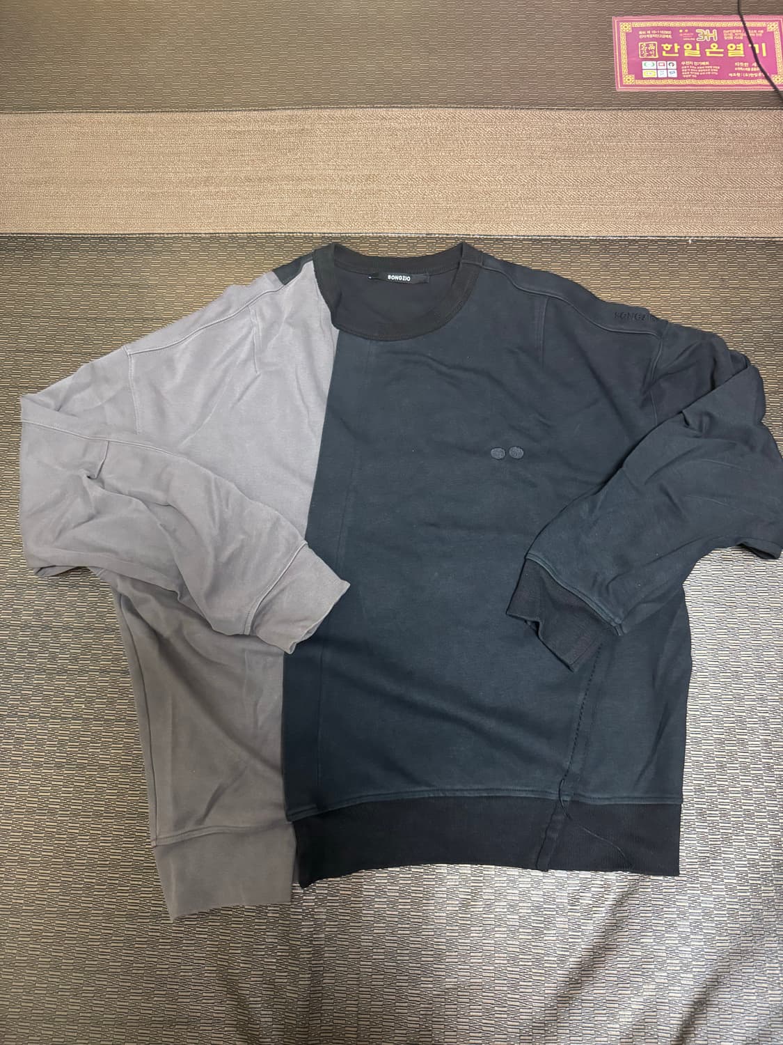 송지오옴므 맨투맨 상품이미지1