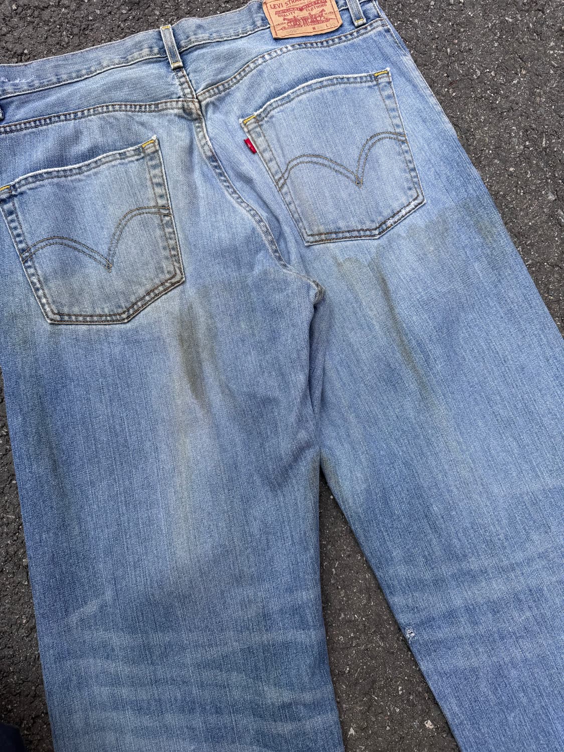 리바이스 569 더티 페이딩 루즈핏 데님팬츠  상품이미지8