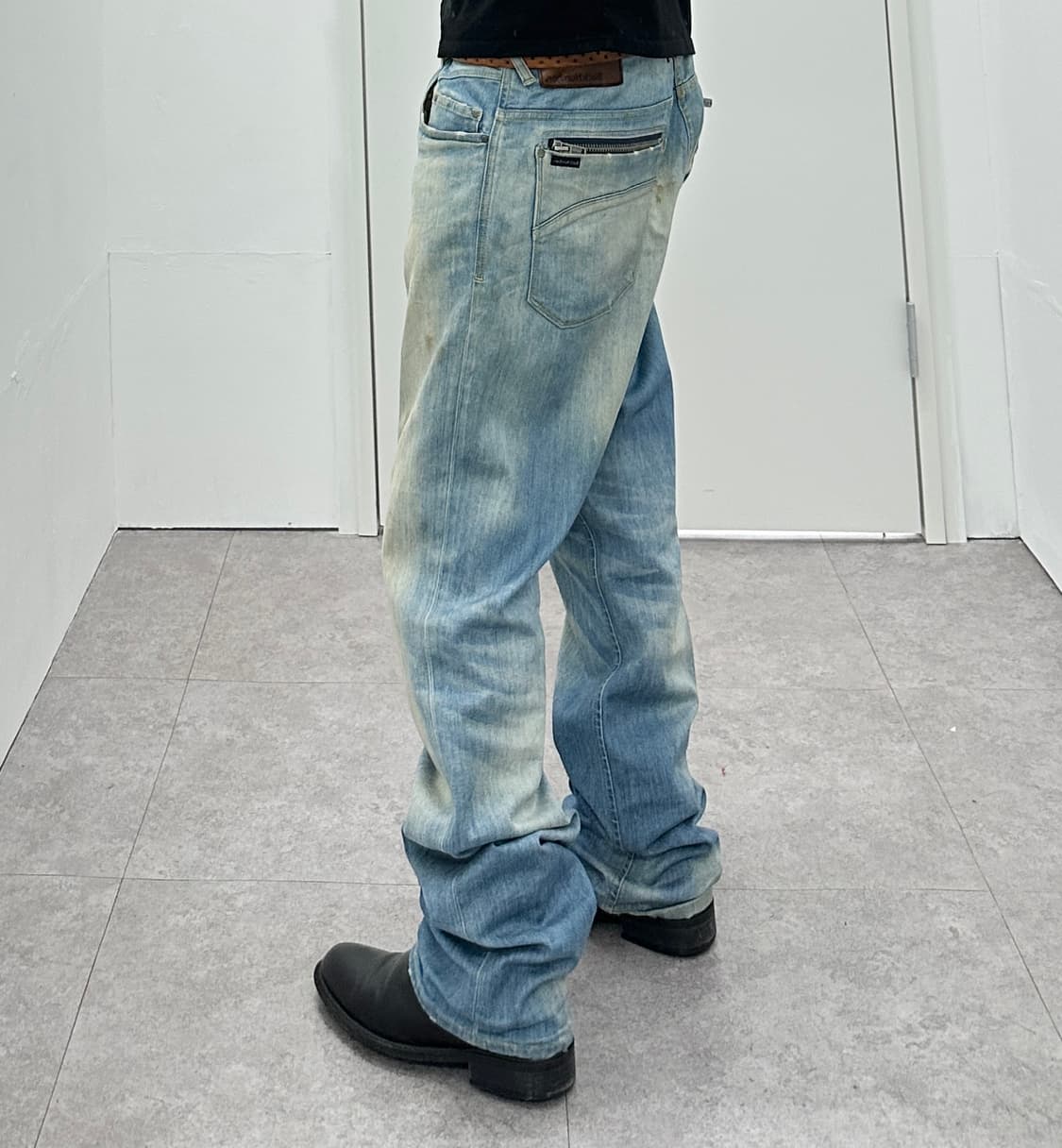 Back Number back zipper detail sagging d 상품이미지3