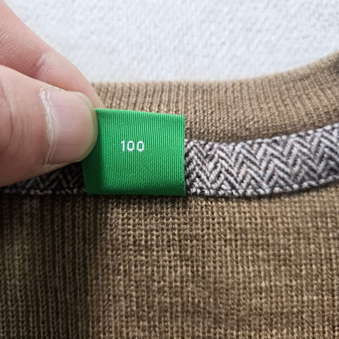 100 코모도 메리노 울 스웨터 0316Y 상품이미지4