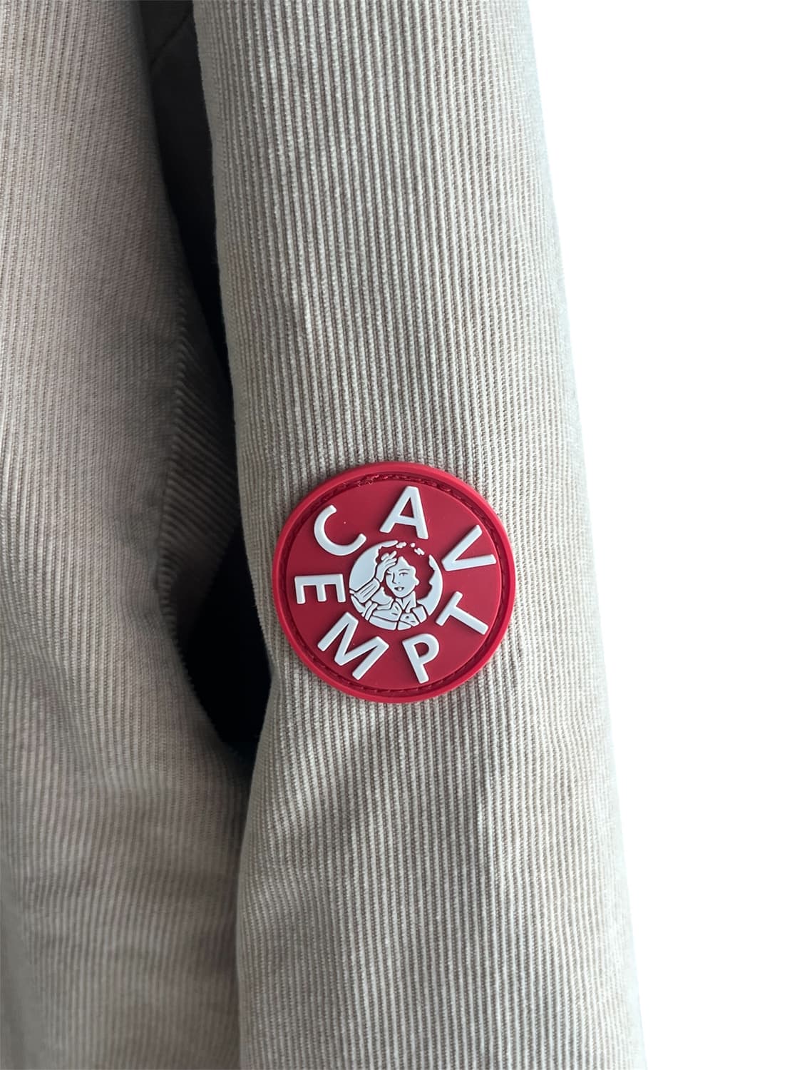 [L] 카브엠트 코듀로이 패디드 집 자켓 베이지 상품이미지5