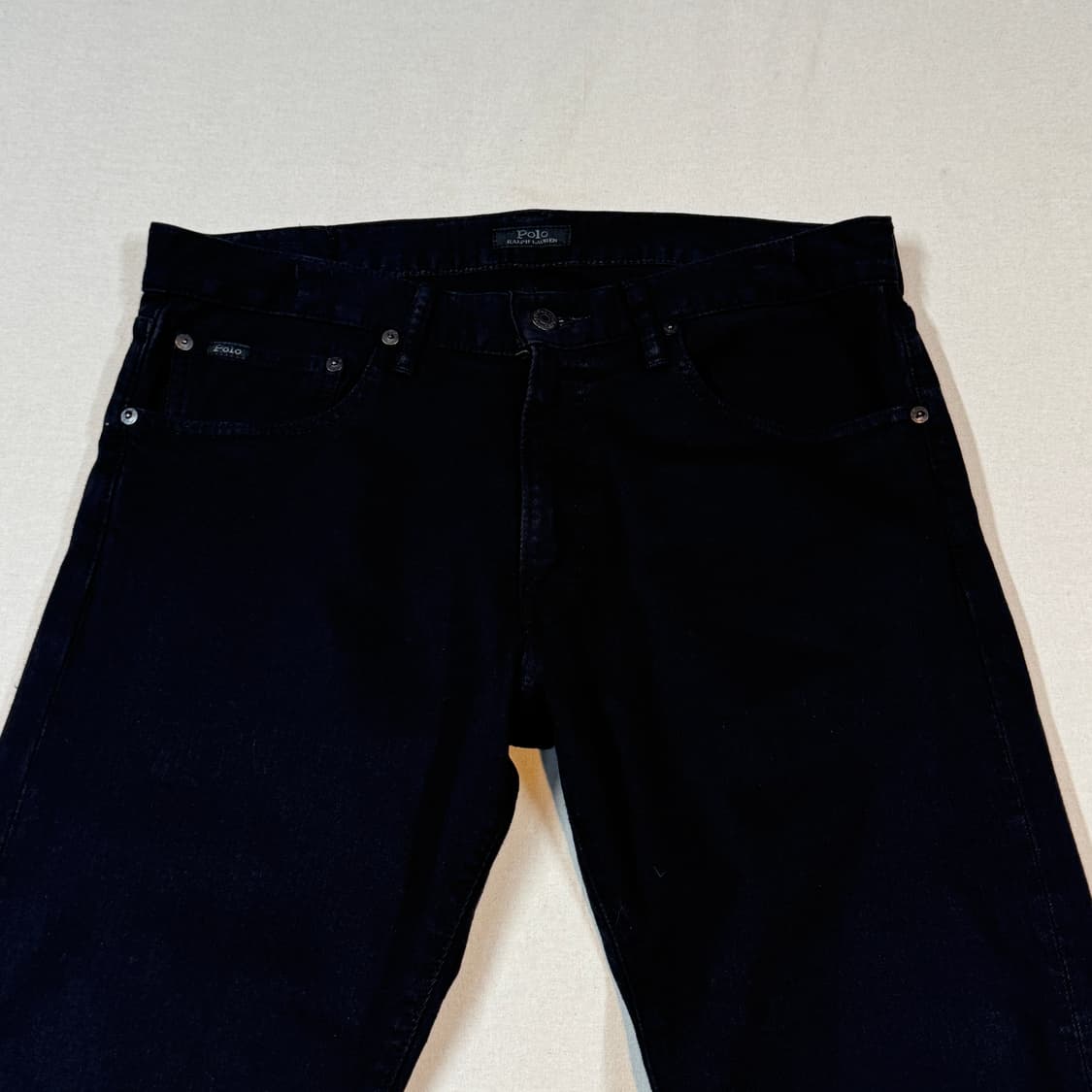 33inch) 폴로 랄프로렌 블랙진 면바지 상품이미지5