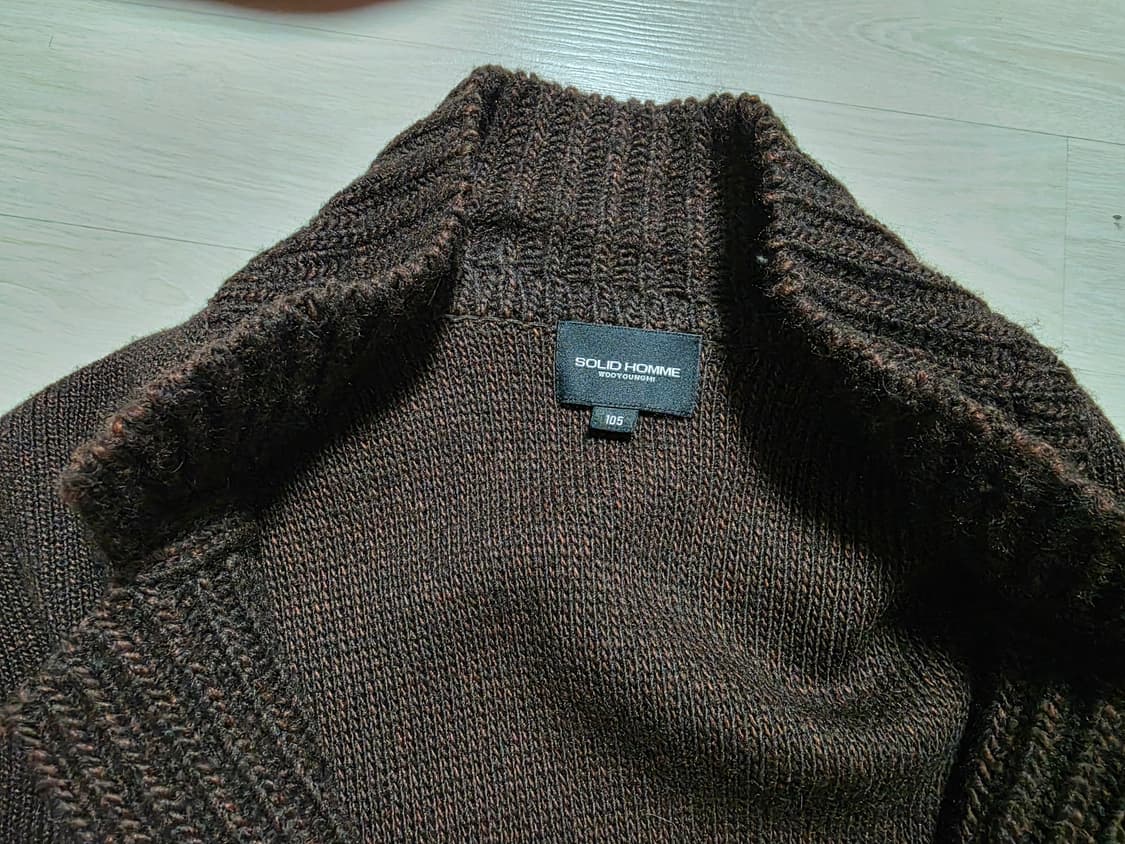 솔리드옴므 남성 니트 가디건 상품이미지2