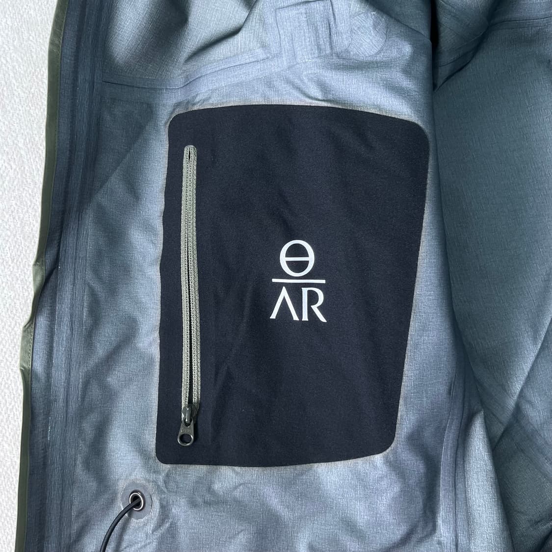 100 아크테릭스 세타 1세대 ar 카키 바람막이 자켓  상품이미지7