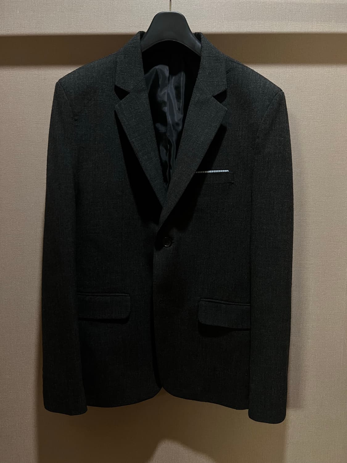 Oversize Charcoal Blazer XXL 상품이미지1