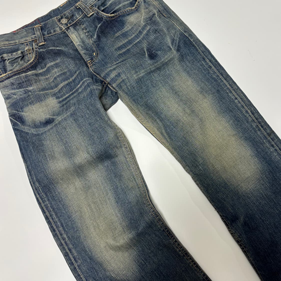 에드윈(EDWIN) 511RV 레벨 빈티지 워싱 데님 상품이미지2