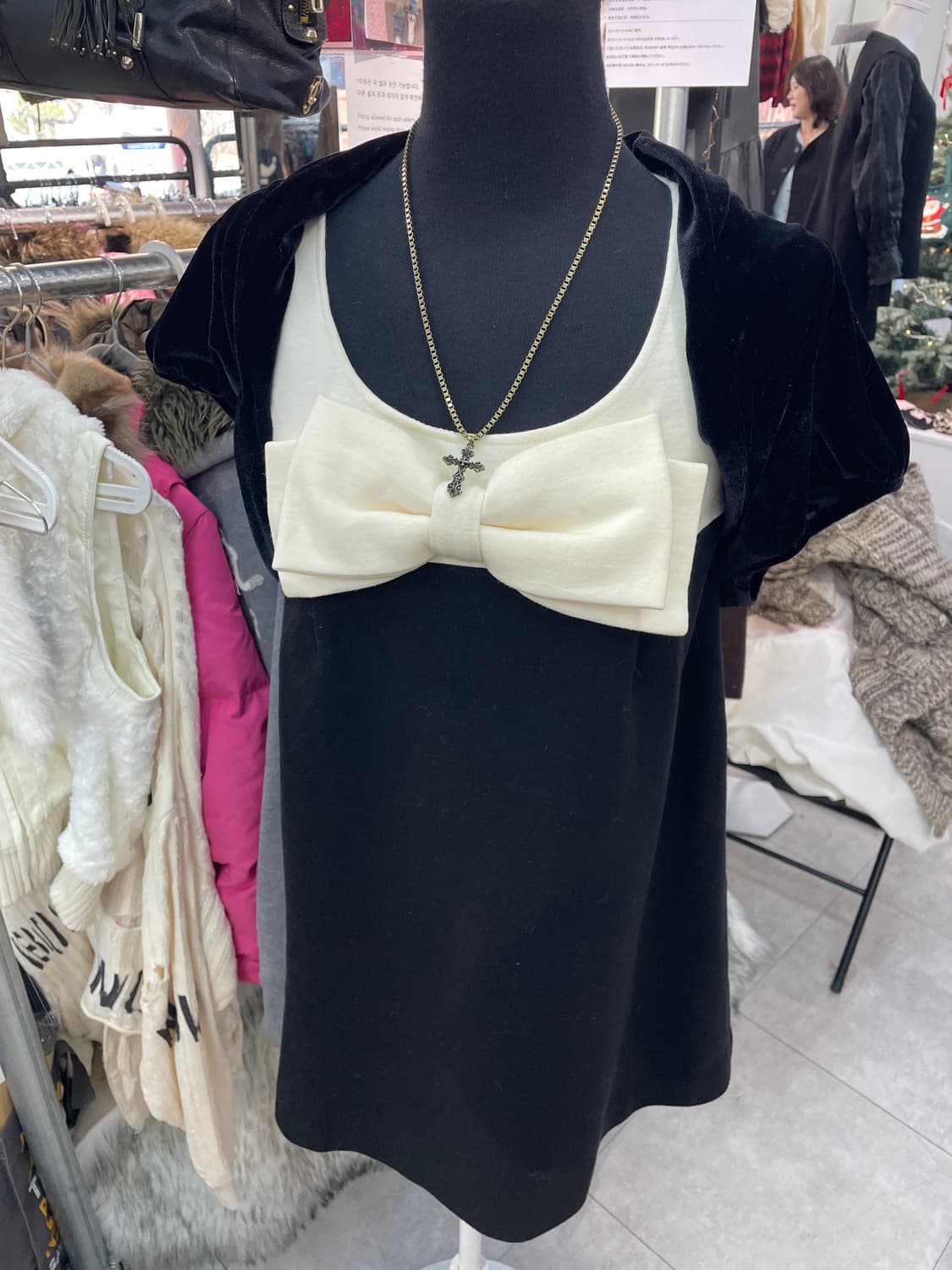 세실맥비 리본 베이비돌 원피스 상품이미지1