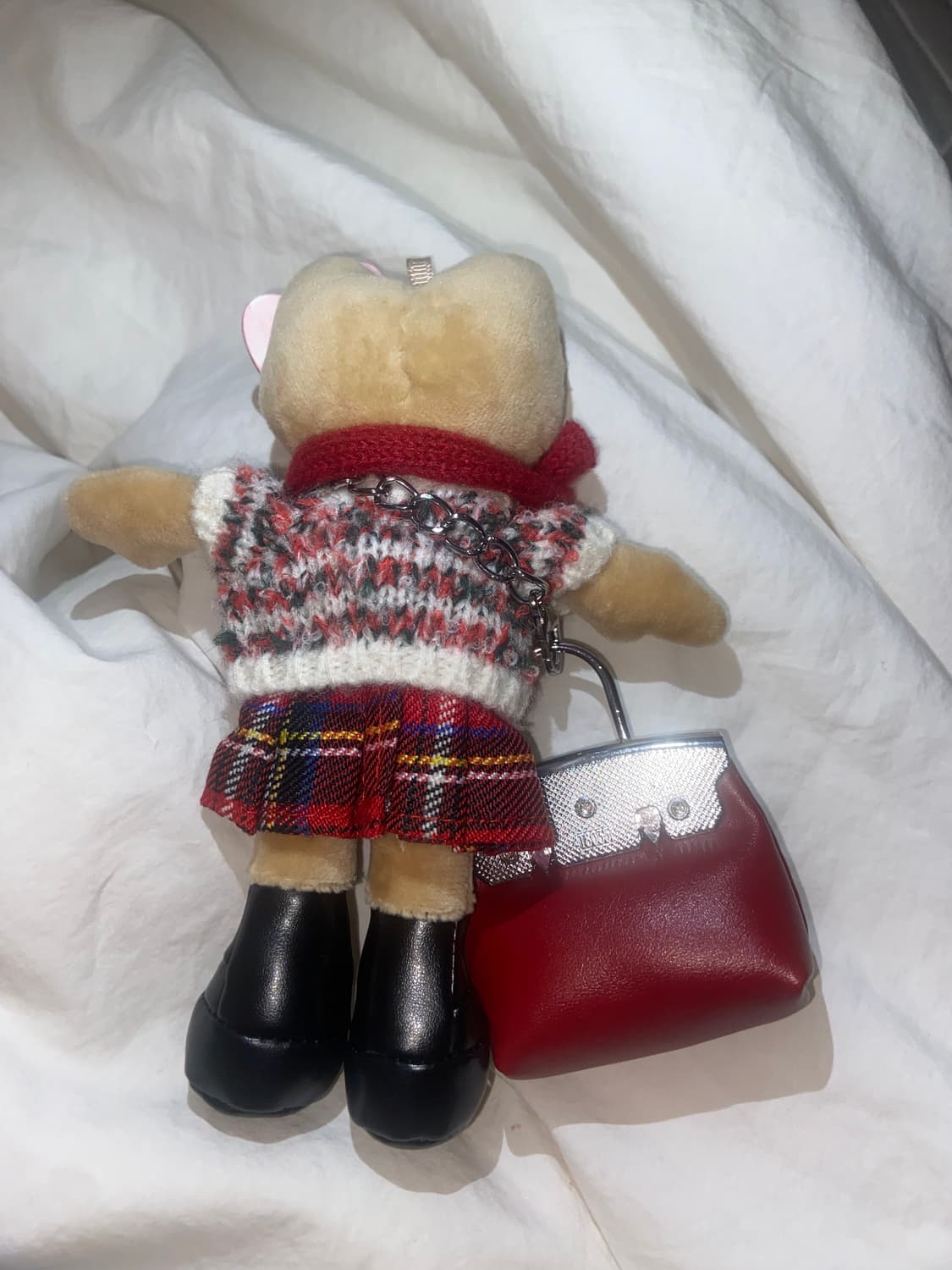 에르메스 키티 태닝 레드 겨울 키링  상품이미지2