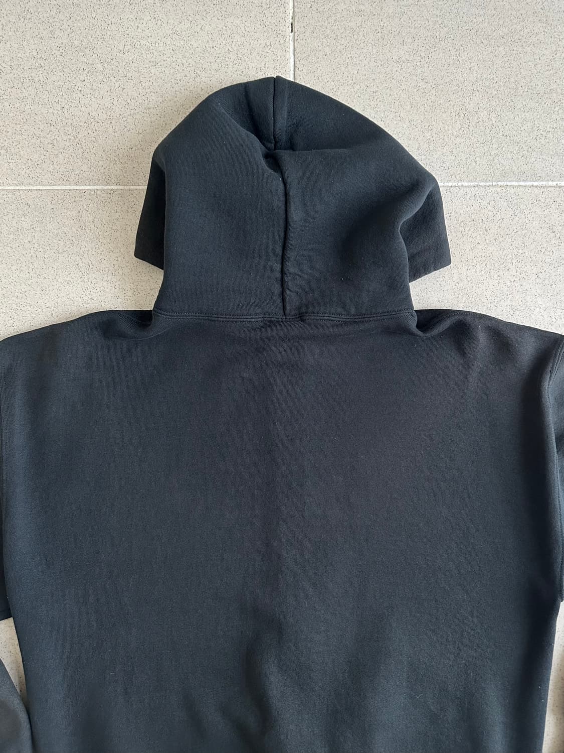 90s 빈티지 러셀 후드집업 블랙 M 상품이미지8