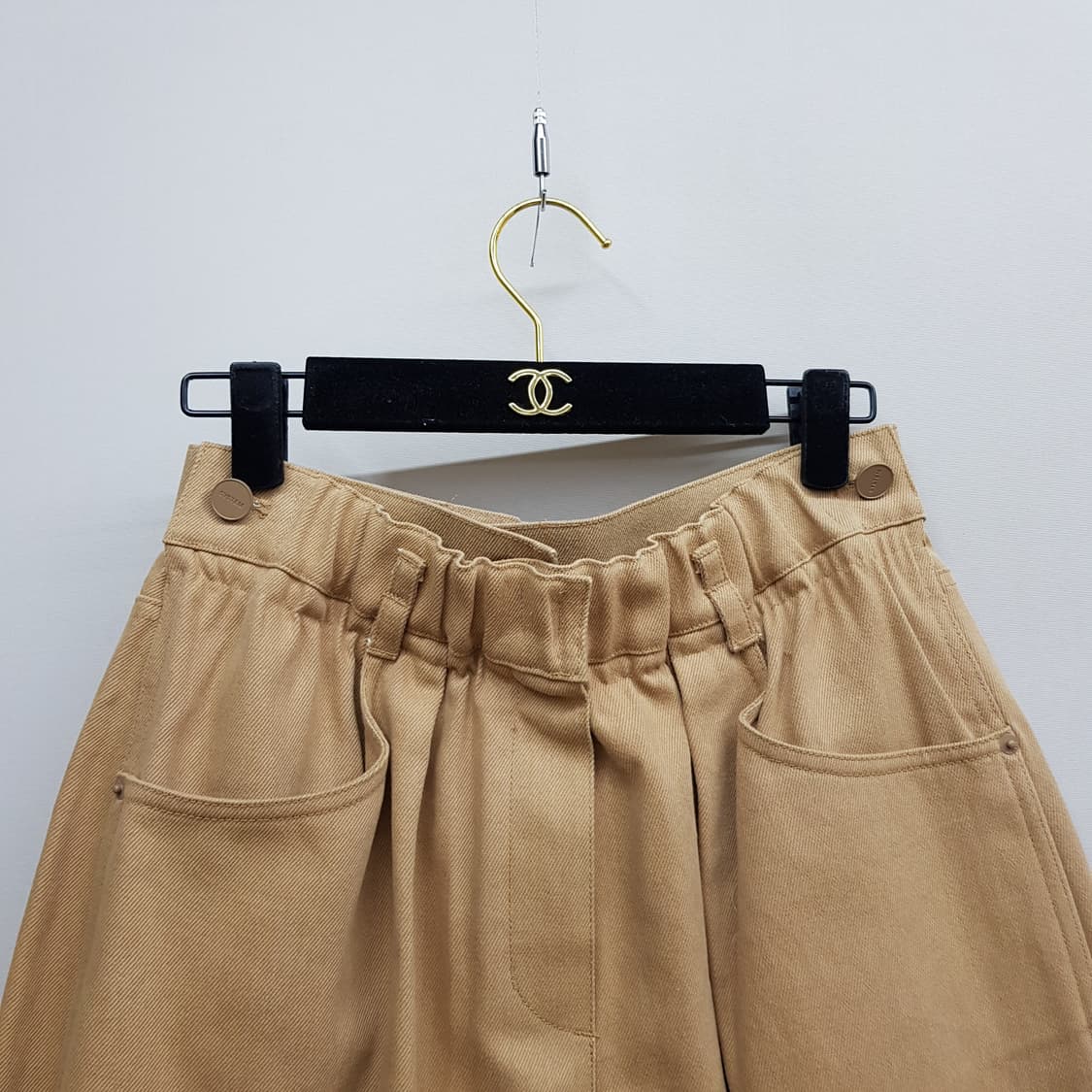 한섬 시스템 2022 코튼 와이드 큐롯 팬츠 64-94사이즈 상품이미지2