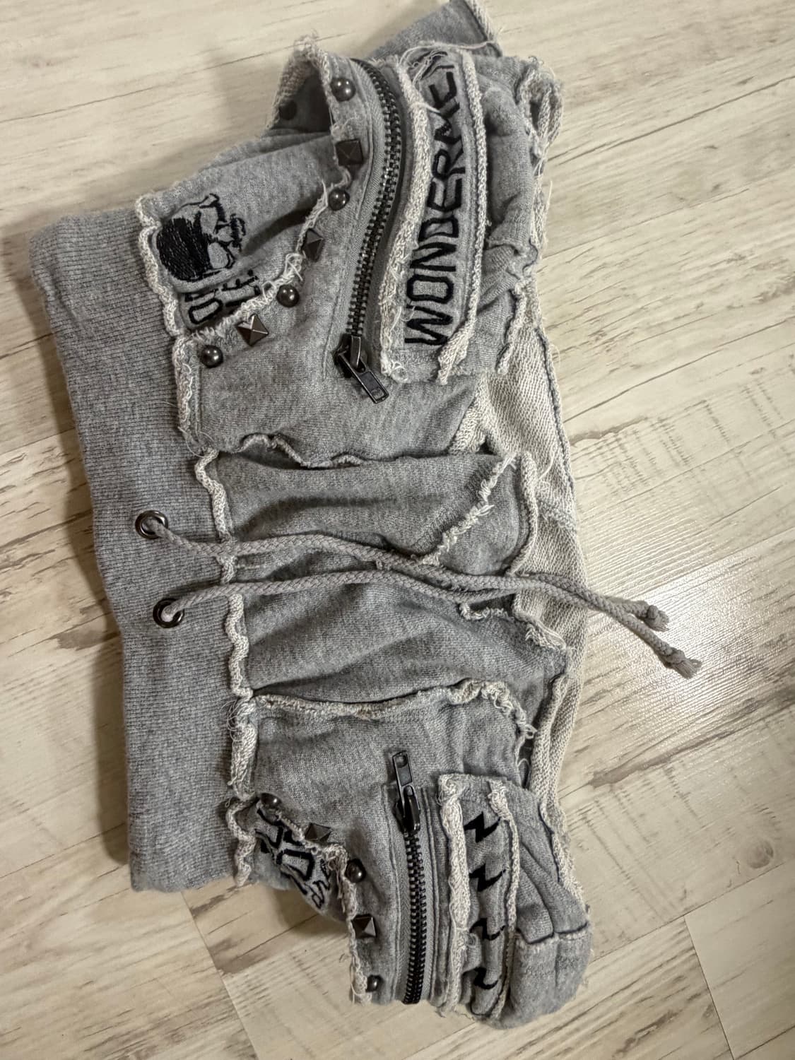 고스트오브할렘 펑크 그런지 스커트 상품이미지1