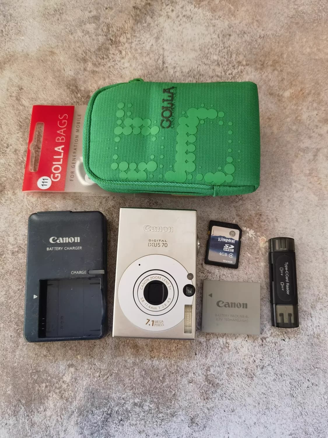 캐논 익서스 70 CANON IXUS 70 빈티지 디지털카메라 디카 상품이미지7