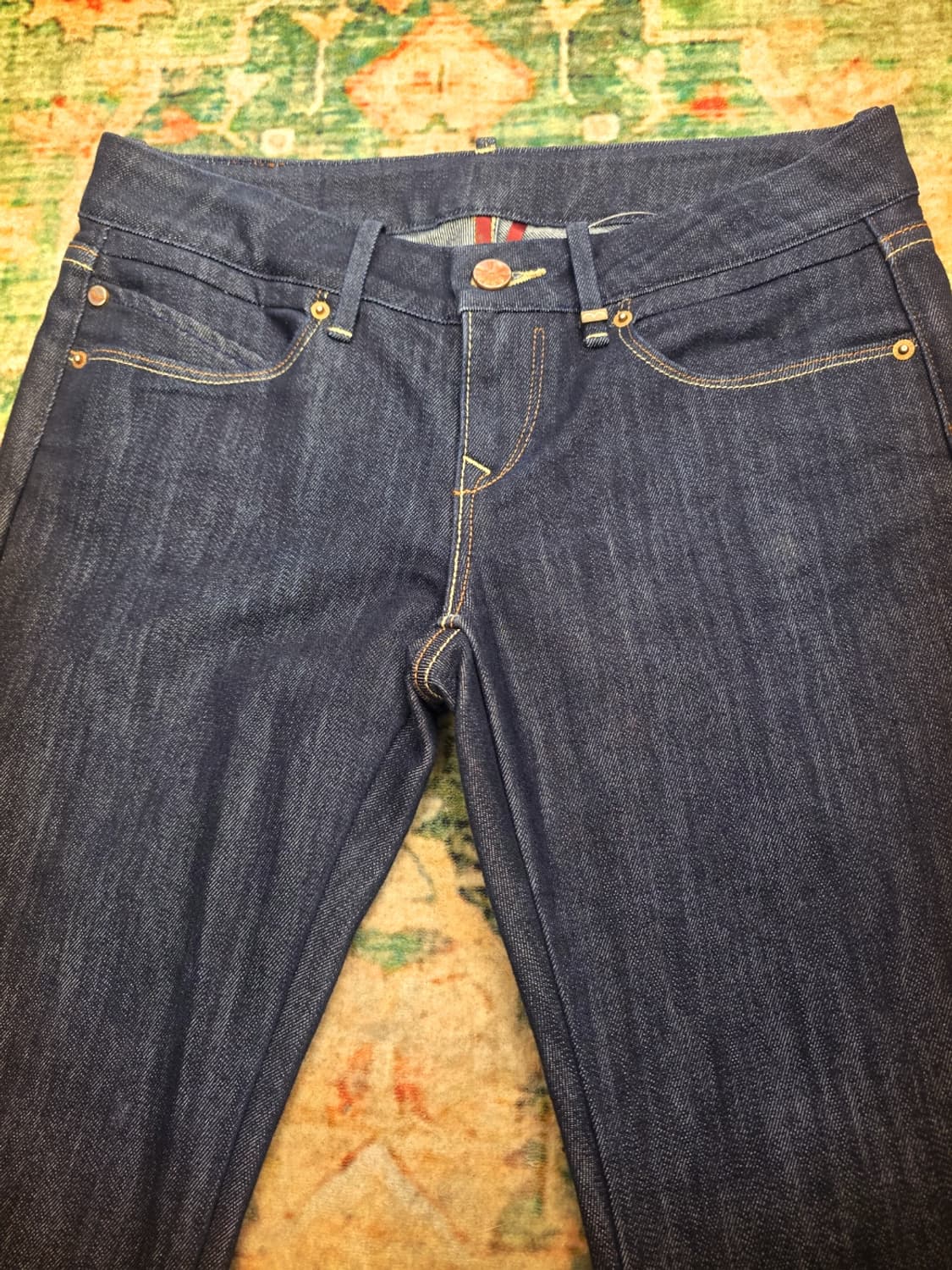 리바이스(Levi's) 데드스탁 로우라이즈 생지데님 부츠컷진 상품이미지3