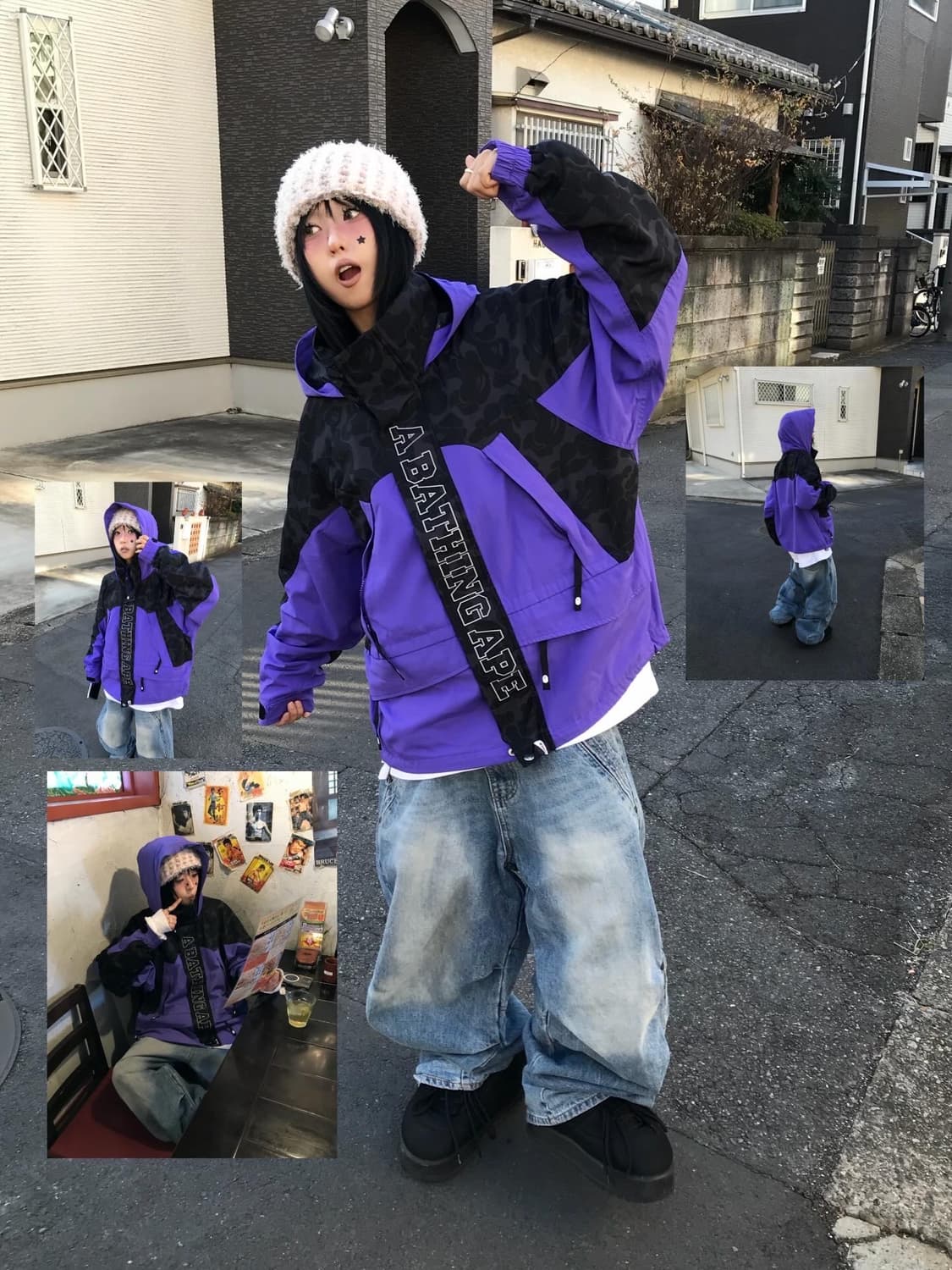 BAPE Camo Panel Snowboard Jacket ( 새상품 ) 상품이미지1