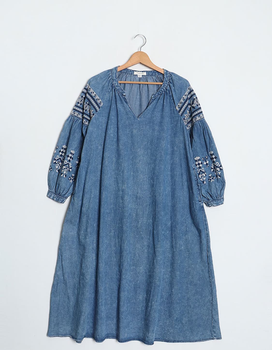 FREAK'S STORE Embro Denim One-Piece 상품이미지1