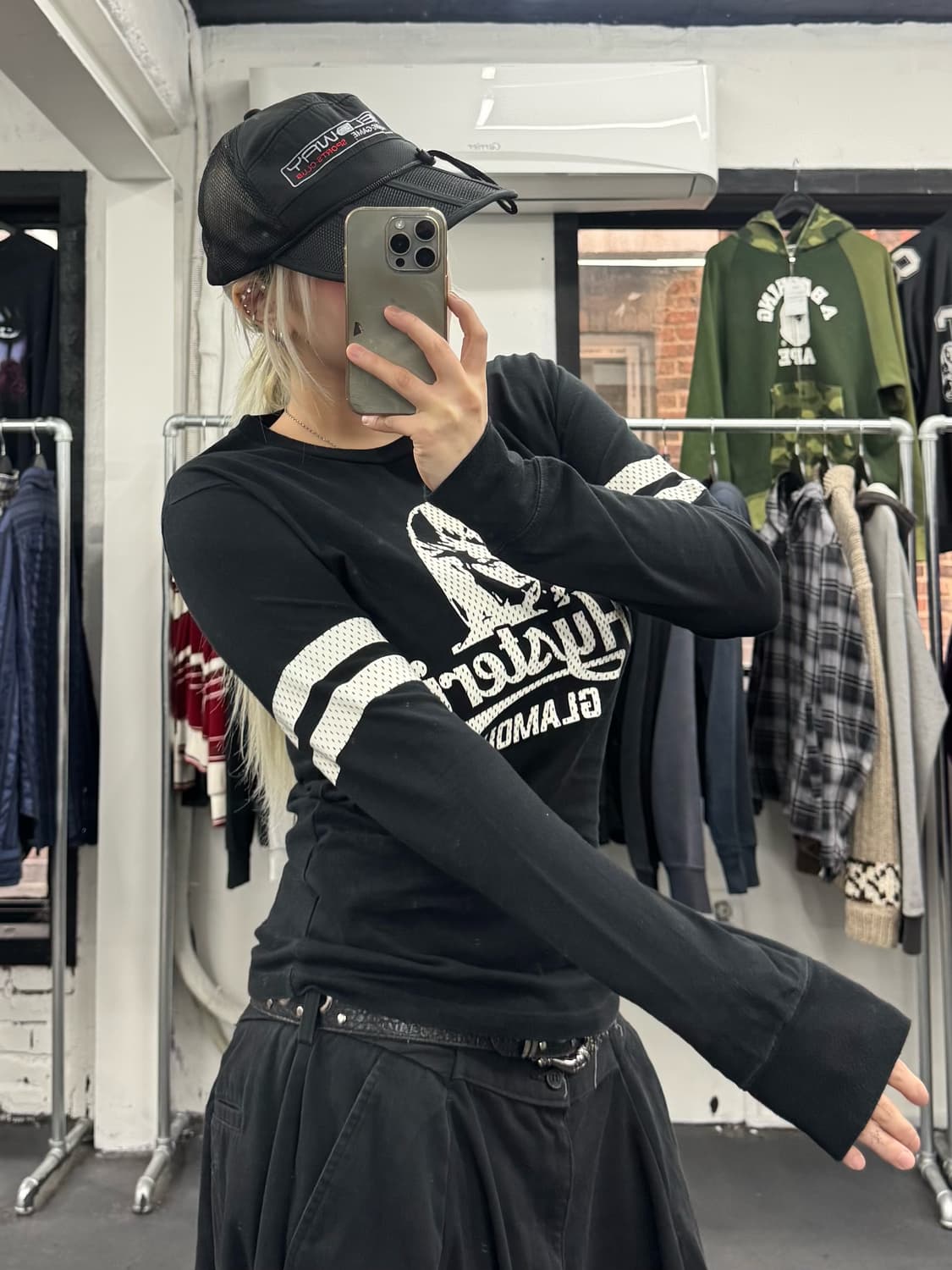 히스테릭 글래머 히스걸 롱슬리브 상품이미지4