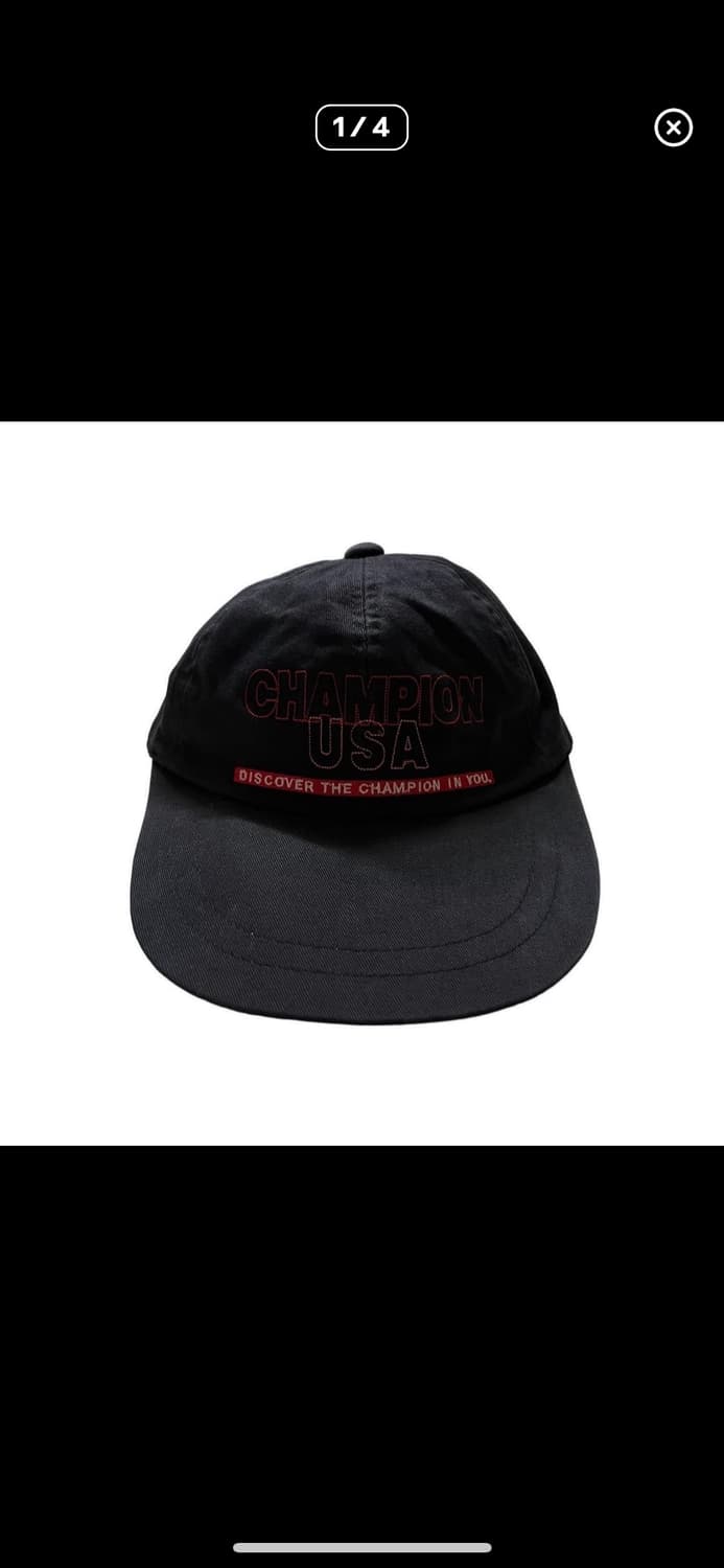 Champion 캡 모자 팔아요 상품이미지1