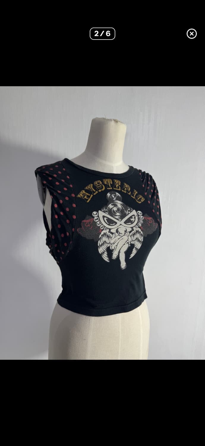 히스테릭글래머 슬리브리스 상품이미지2