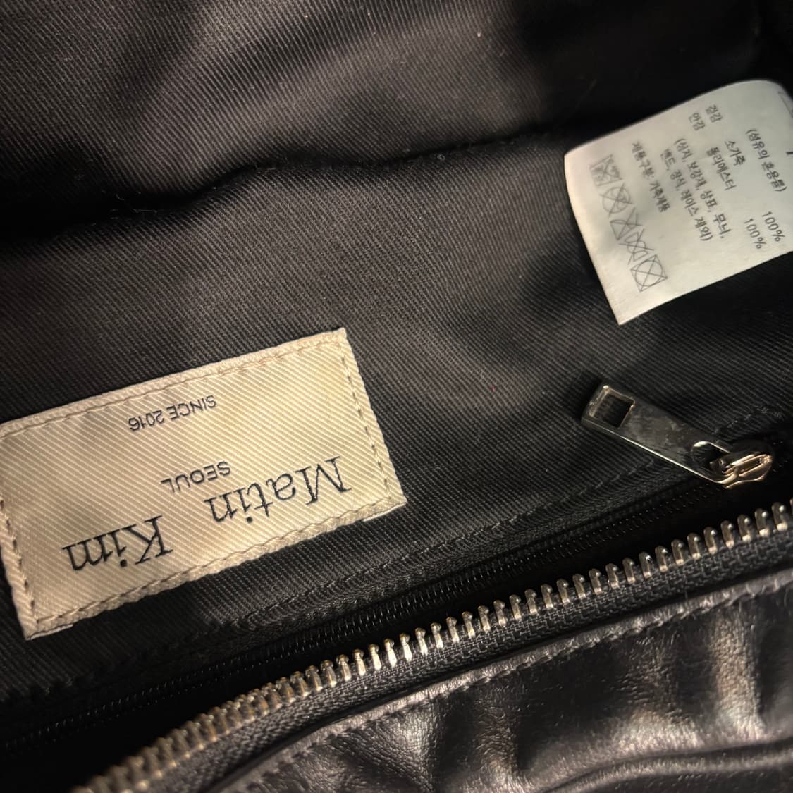 마뗑킴 레더 숄더백     상품이미지10