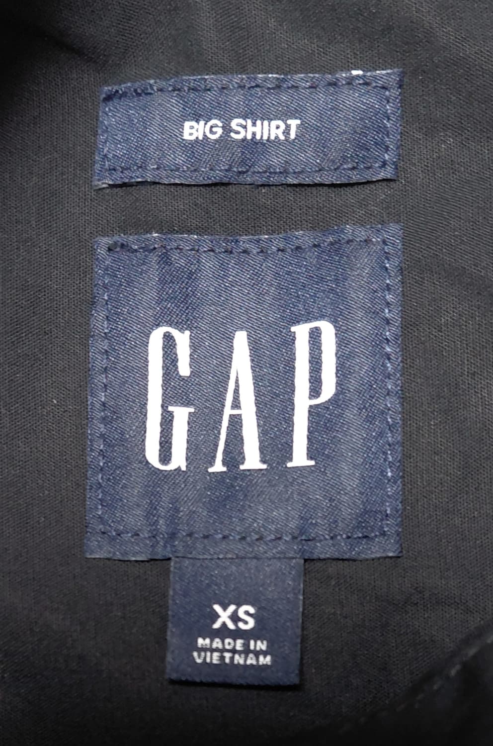 GAP 갭 레이스 믹스 오버사이즈 빅 셔츠 상품이미지6