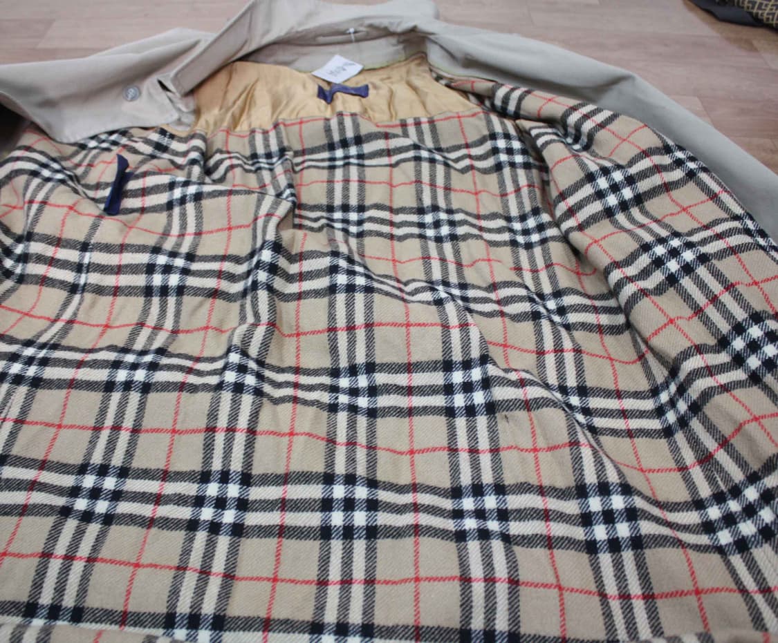 W-4054/버버리 정품 여성용 트렌치 코트 내피O 상품이미지3