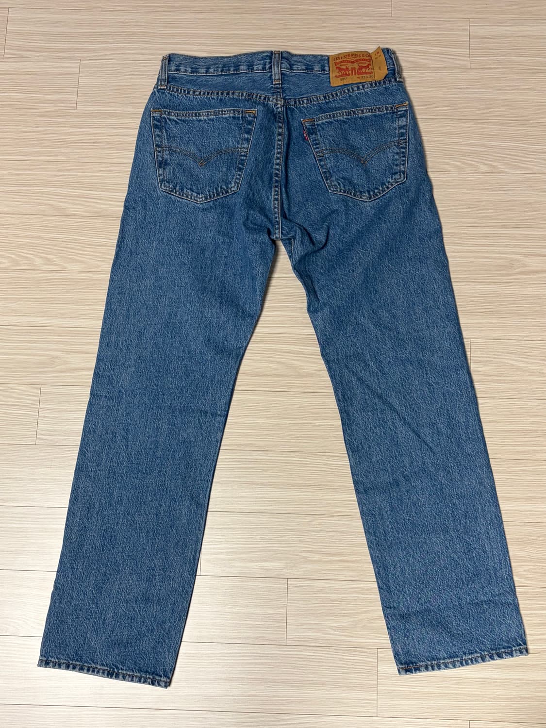 리바이스 501 미디엄 인디고 W 32 L 30 상품이미지2