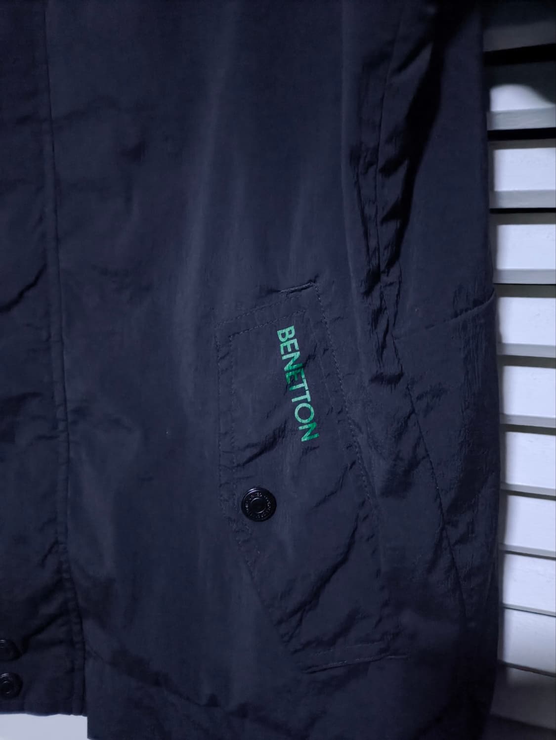 XL 베네통 반팔 집업 상품이미지2