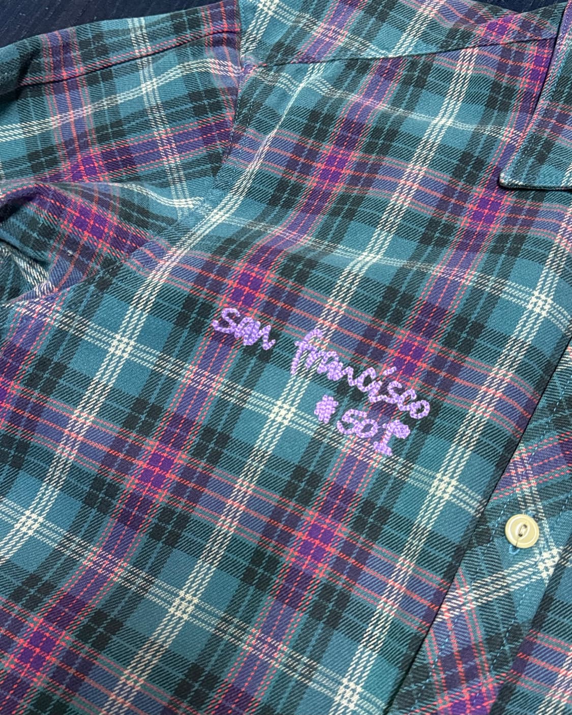 리바이스 체인스티치 플란넬 셔츠 L 상품이미지3