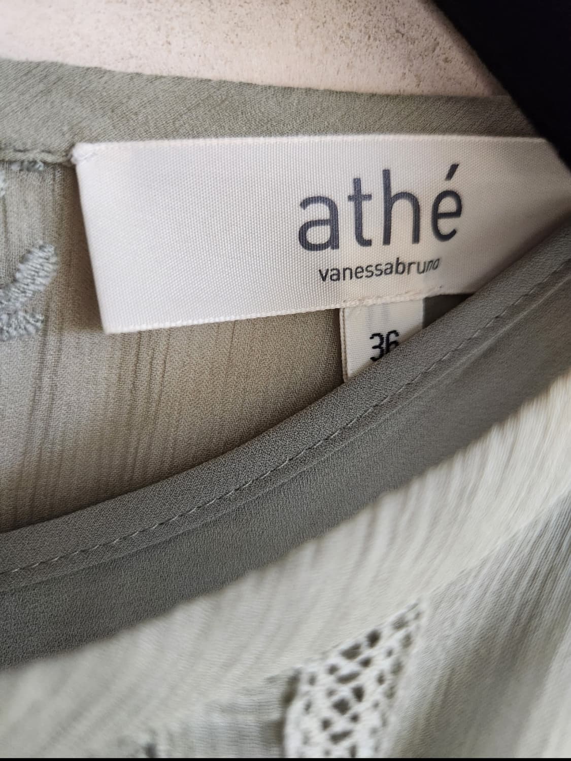 바네사브루노 아떼 실크100 맥시롱 원피스 S사이즈 상품이미지5