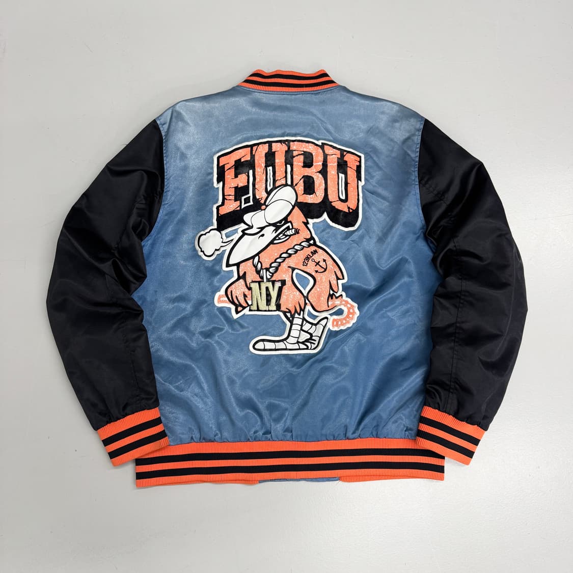 FUBU 후부 올드스쿨 빅로고 바시티 자켓 상품이미지3