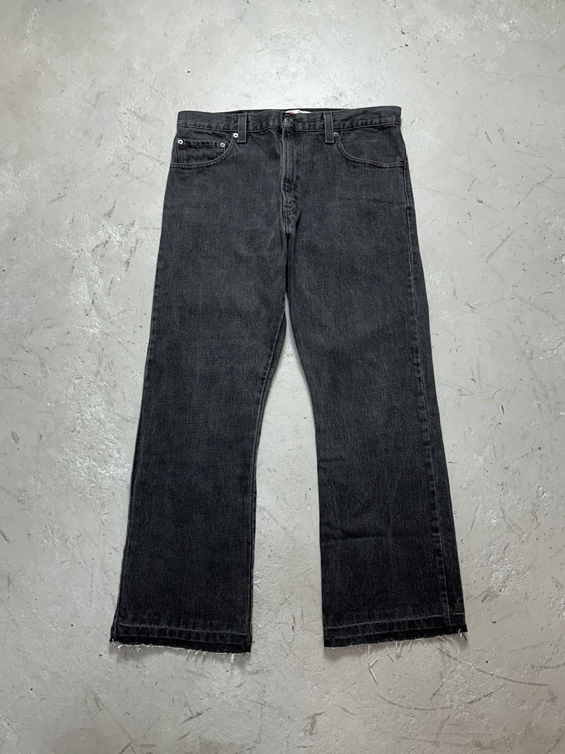 00’s 리바이스 517 블랙 부츠컷 플레어진 상품이미지1