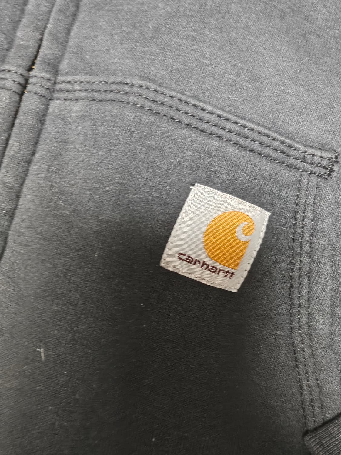 칼하트 레인디펜더 써멀 후드 집업 블랙 S 상품이미지2