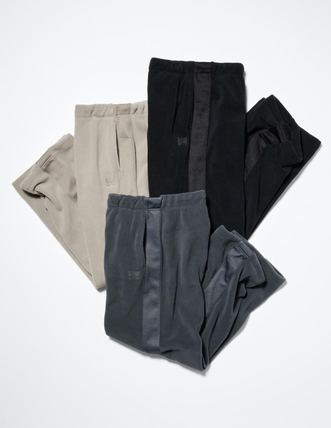 유니클로 x 니들스 바지 블랙 상품이미지1