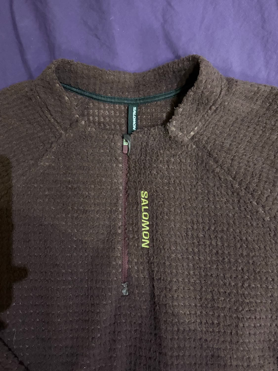 살로몬 하프 집업 롱슬리브 XL 상품이미지2