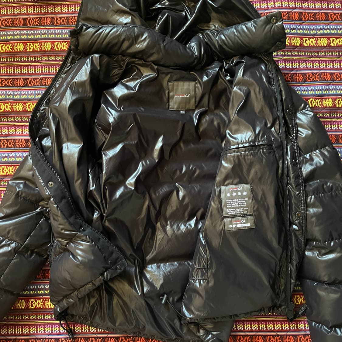 듀베티카 Duebetica 구스다운 50 블랙패딩 상품이미지3