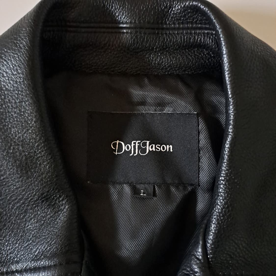 (택포) 도프제이슨 카우하이드 싱글자켓 L B269 상품이미지5