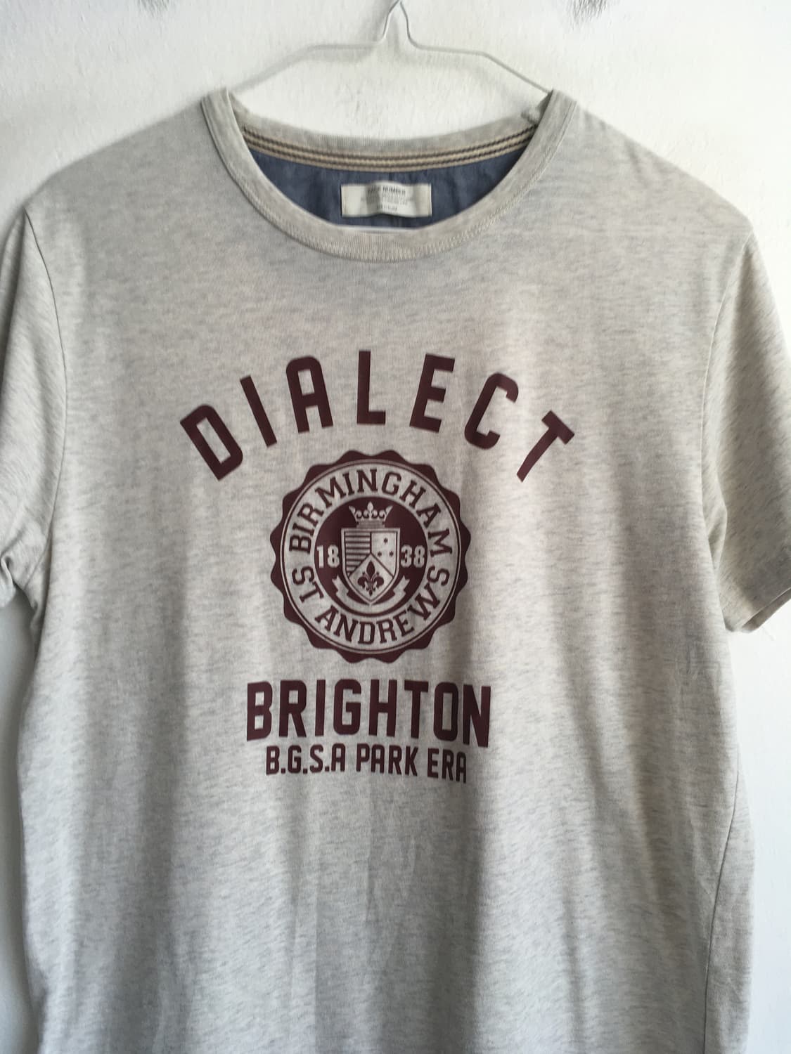 일본빈티지 오트밀 프린팅 티셔츠 상품이미지6