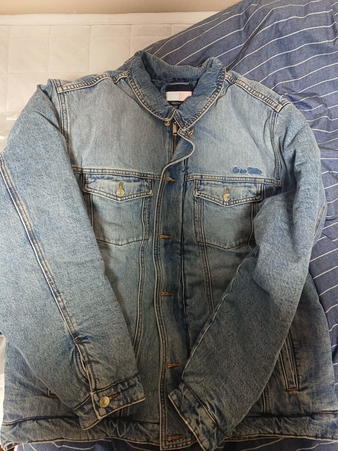 [S] 마틴로즈 타미진스 데님 봄버패딩  발렌시아가  상품이미지1