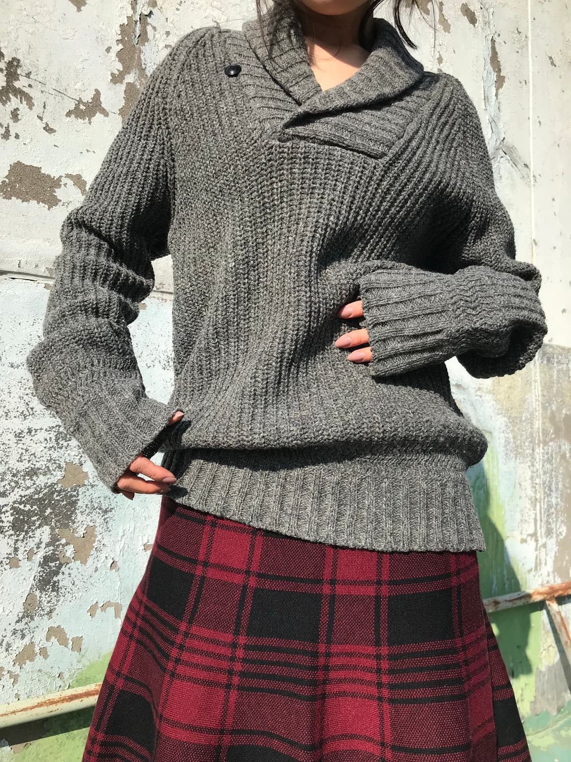 J.S. Stewart 헤비 울 니트 상품이미지3