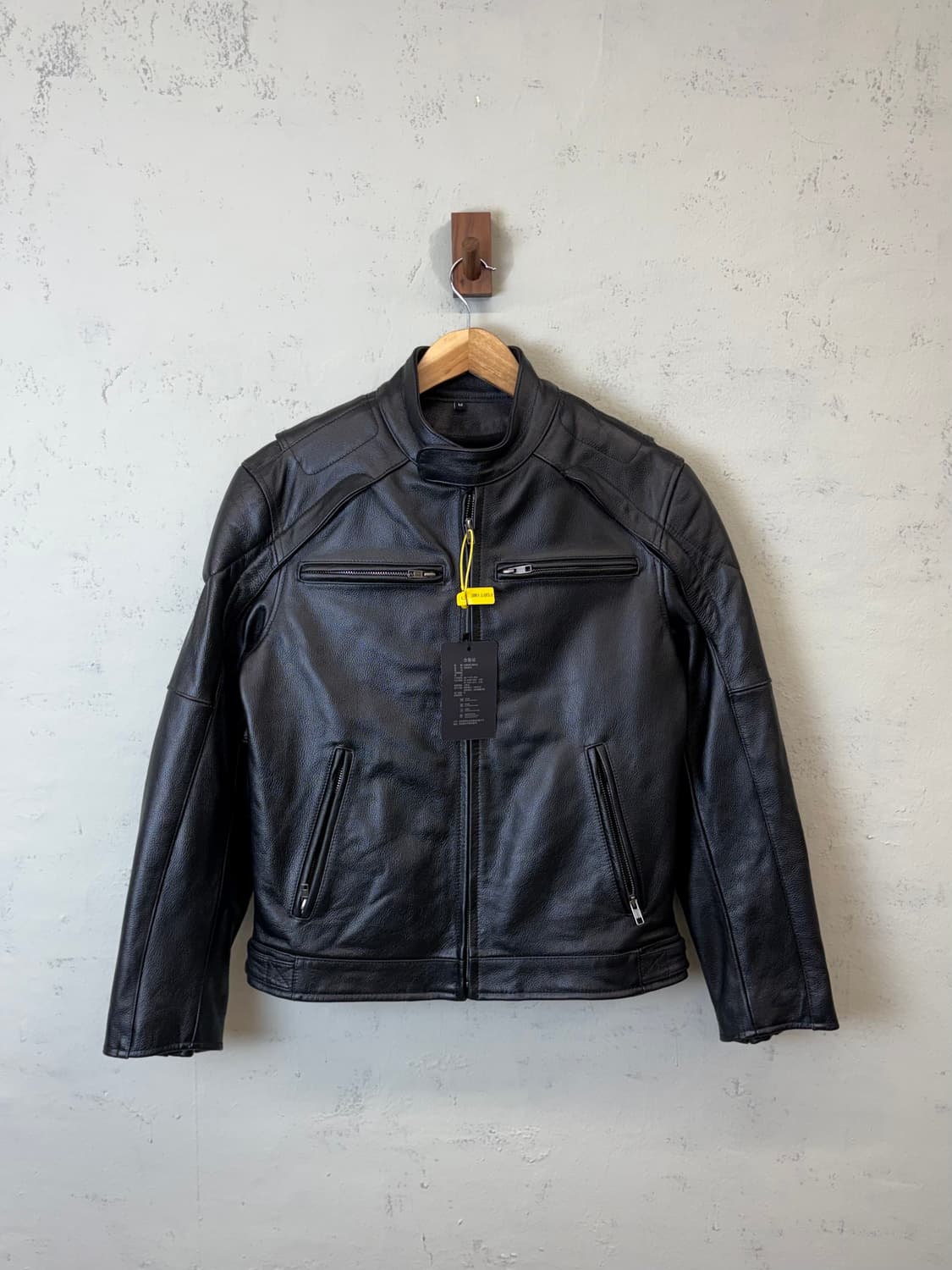새상품 빈티지 레더 라이더 자켓 상품이미지1