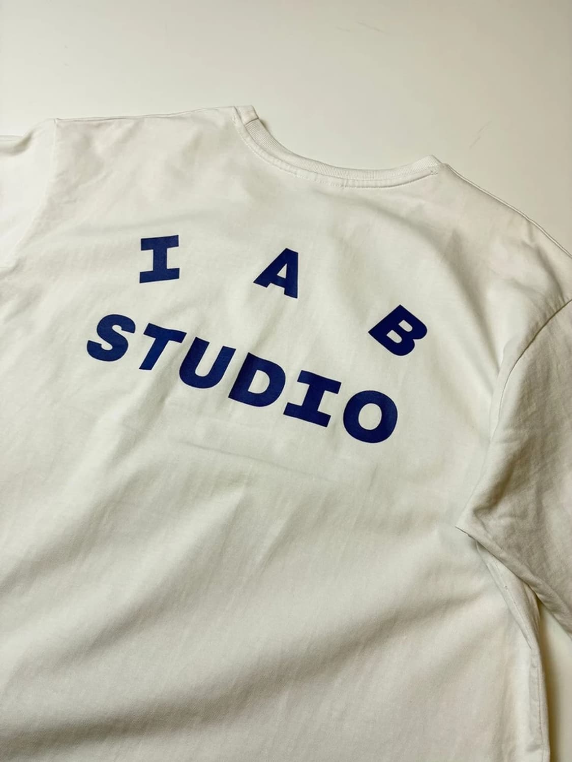 아이앱스튜디오 빅로고 오버핏 반팔 티셔츠 PN8575 상품이미지6