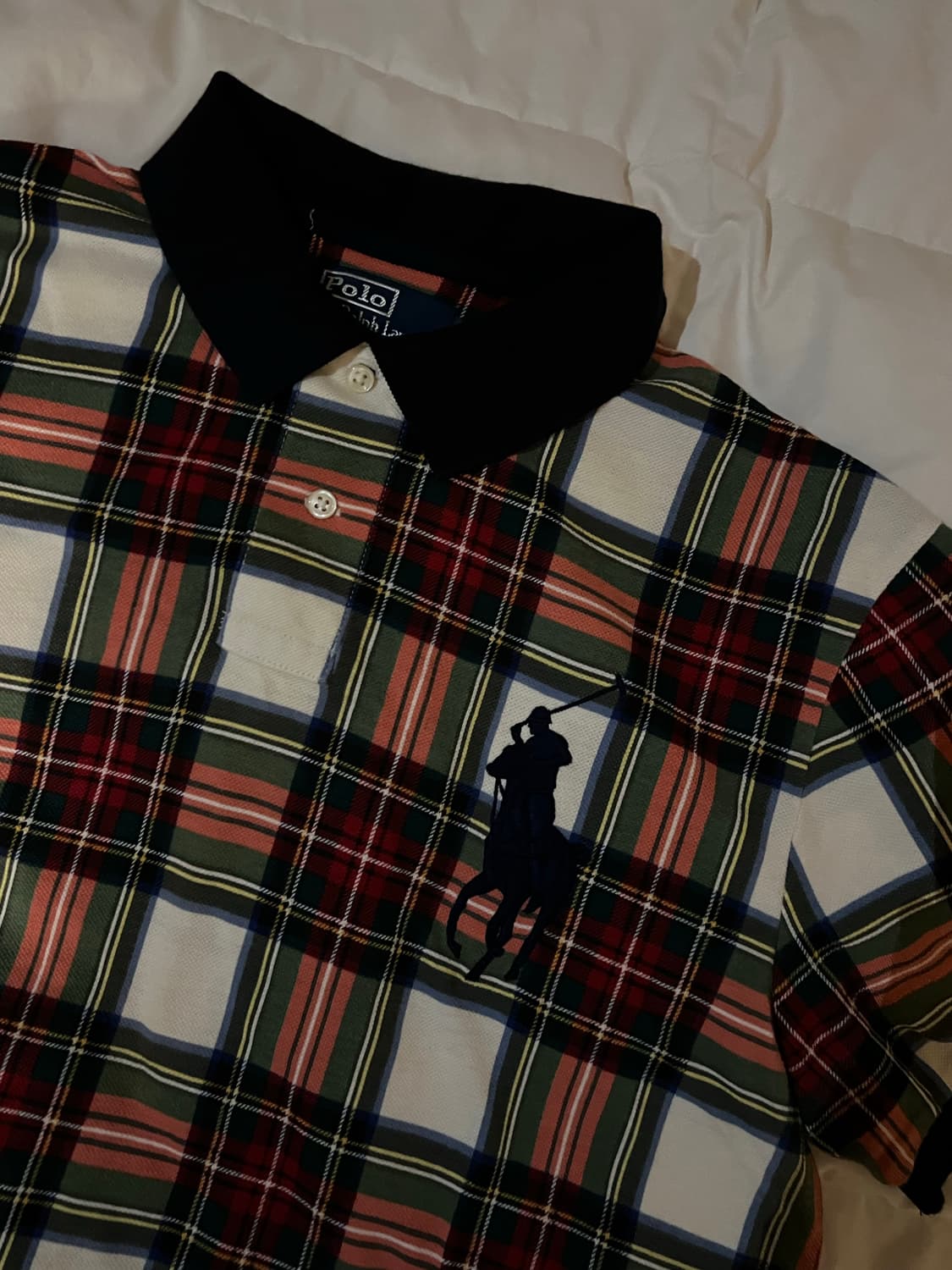 빅 포니 플레이드 폴로 셔츠 상품이미지2