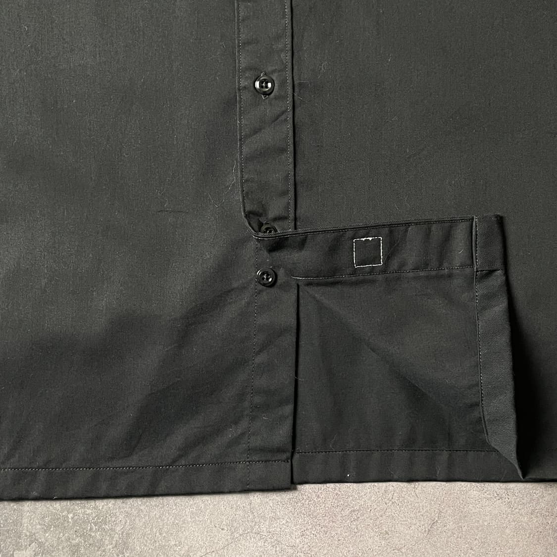 CARHARTT 칼하트 빈티지 블랙 코튼 워크셔츠 A00425 상품이미지4